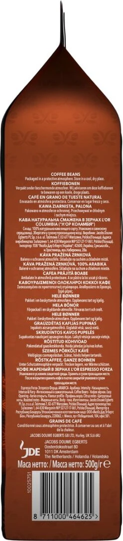 L'OR Espresso Origins Colombia Koffiebonen (8) - 4 X 500 Gram -Koffiedrank Winkel 273x1200 2