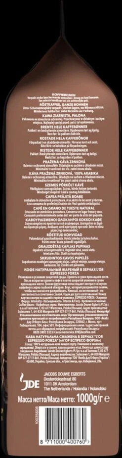 L'OR Forza Koffiebonen (9) - 4x 1000 Gram -Koffiedrank Winkel 320x1200