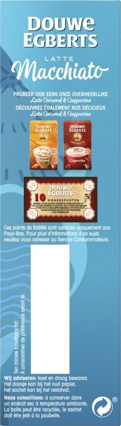 Douwe Egberts Verwenkoffie Latte Macchiato Oploskoffie - 5 X 8 Zakjes -Koffiedrank Winkel 343x1200 2