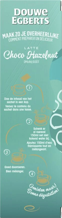 Douwe Egberts Latte Choco Hazelnut Oploskoffie - 5/9 Intensiteit - 5 X 8 Zakjes 13 Douwe Egberts Latte Choco Hazelnut Oploskoffie - 5/9 Intensiteit - 5 X 8 Zakjes -Koffiedrank Winkel 343x1200 5