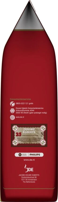 Douwe Egberts Aroma Rood Koffiepads - 4 X 54 Pads -Koffiedrank Winkel 346x1200