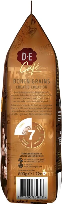 Douwe Egberts D.E Café Creatie Koffiebonen - 7/9 Intensiteit - 4 X 500 Gram -Koffiedrank Winkel 364x1200 4