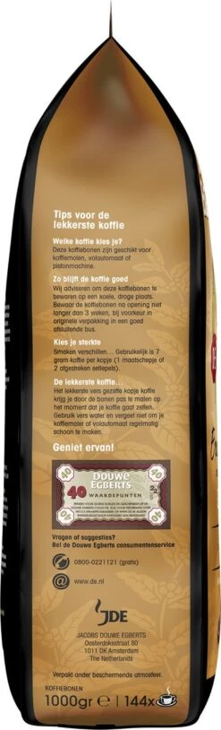Douwe Egberts Excellent Gold Koffiebonen - 5/9 Intensiteit - 4 X 1kg -Koffiedrank Winkel 364x1200 7