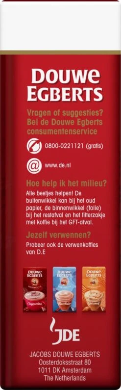 Douwe Egberts Aroma Rood Filterkoffie - 24 X 250 Gram 13 Douwe Egberts Aroma Rood Filterkoffie - 24 X 250 Gram -Koffiedrank Winkel 373x1200 1