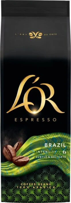 L'OR Espresso Origins Brazil Koffiebonen (6) - 4 X 500 Gram -Koffiedrank Winkel 420x1200
