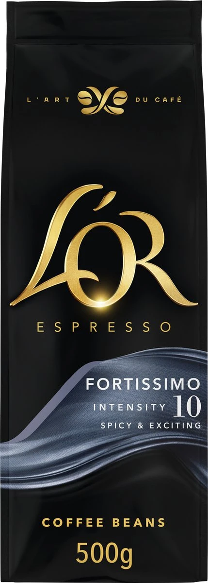 L'OR Espresso Fortissimo Koffiebonen (10) - 4 X 500 Gram 12 L'OR Espresso Fortissimo Koffiebonen (10) - 4 X 500 Gram - Afbeelding 10