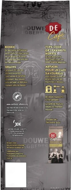 Douwe Egberts D.E Café Espresso Koffiebonen - Intensiteit 7/9 - 4 X 500 Gram -Koffiedrank Winkel 453x1200 13