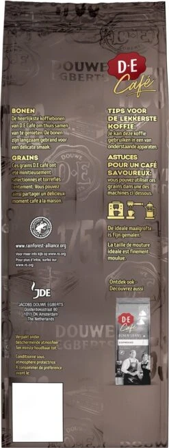 Douwe Egberts D.E Café Delicaat Rond Koffiebonen - Intensiteit 5/9 - 4 X 500 Gram -Koffiedrank Winkel 453x1200 8