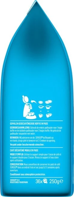 Senseo Decaf Koffiepads - 5/9 Intensiteit - 10 X 36 Pads -Koffiedrank Winkel 454x1200 4
