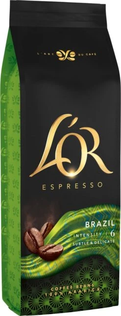 L'OR Espresso Origins Brazil Koffiebonen (6) - 4 X 500 Gram -Koffiedrank Winkel 462x1200 1