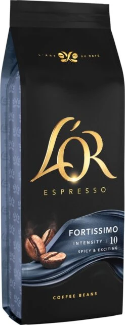L'OR Espresso Fortissimo Koffiebonen (10) - 4 X 500 Gram 24 L'OR Espresso Fortissimo Koffiebonen (10) - 4 X 500 Gram -Koffiedrank Winkel 462x1200 2