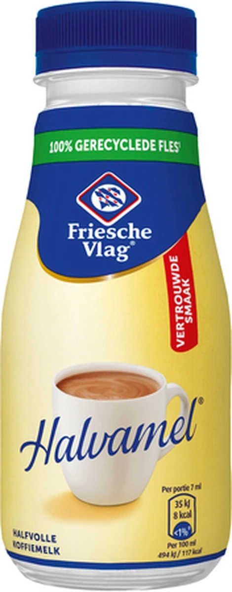 Friesche Vlag | Halvamel | Pet Flesje | 12x 140ml 3 Friesche Vlag | Halvamel | Pet Flesje | 12x 140ml