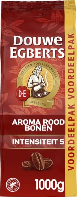 Douwe Egberts Aroma Rood Koffiebonen - 4 X 1000 Gram - Extra Grote Verpakking 13 Douwe Egberts Aroma Rood Koffiebonen - 4 X 1000 Gram - Extra Grote Verpakking -Koffiedrank Winkel 472x1200