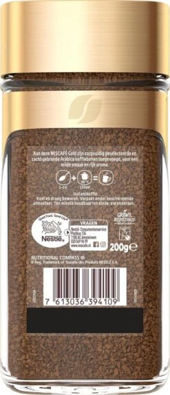 Nescafé Gold Oploskoffie - 6 Potten à 200 Gram 9 Nescafé Gold Oploskoffie - 6 Potten à 200 Gram -Koffiedrank Winkel 516x1200