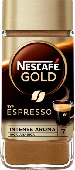 Nescafé Gold Espresso Oploskoffie - 6 Potten à 100 Gram 10 Nescafé Gold Espresso Oploskoffie - 6 Potten à 100 Gram -Koffiedrank Winkel 533x1200 1