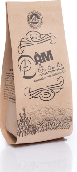 Vietnamese Dark Roast Koffiebonen 500g | 20% Arabica - 80% Robusta | DAM Koffie -Koffiedrank Winkel 540x1200