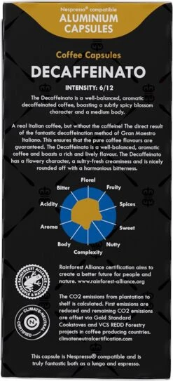 Gran Maestro Italiano - Koffiecups - Nespresso Compatibel Proefpakket - Espresso, Lungo En Meer - 10 X 20 Cups -Koffiedrank Winkel 546x1200 3