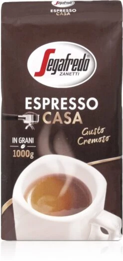 Segafredo Espresso Casa Koffiebonen - 1 Kg -Koffiedrank Winkel 568x1200