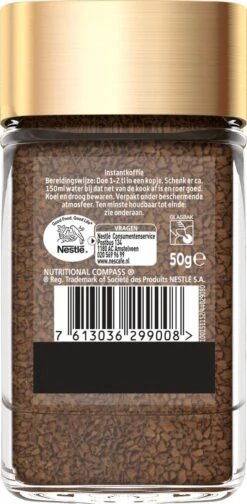 Nescafé Gold Oploskoffie - 12 Potten à 50 Gram -Koffiedrank Winkel 588x1200 1