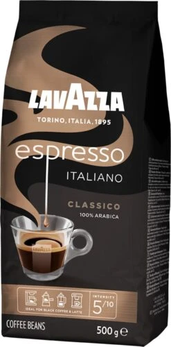 Lavazza Espresso Italiano Classico Koffiebonen - 500 Gram X4 -Koffiedrank Winkel 593x1200