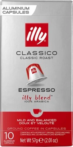 Illy Espresso Classico Koffiecups - Intensiteit 5/9 - 10 X 10 Capsules 9 Illy Espresso Classico Koffiecups - Intensiteit 5/9 - 10 X 10 Capsules -Koffiedrank Winkel 596x1200