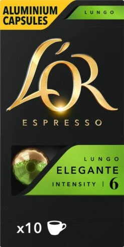 L'OR Lungo Elegante Koffiecups - Intensiteit 6/12 - 10 X 10 Capsules 21 L'OR Lungo Elegante Koffiecups - Intensiteit 6/12 - 10 X 10 Capsules -Koffiedrank Winkel 606x1200 1