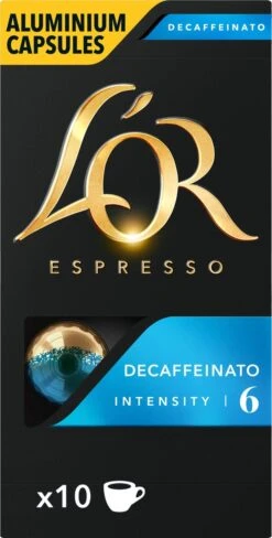 L'OR Espresso Decaffeinato Koffiecups - Intensiteit 6/12 - 10 X 10 Capsules -Koffiedrank Winkel 607x1200 9