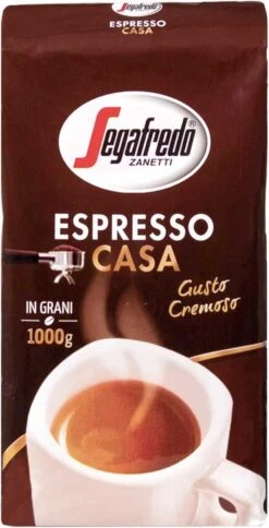 Segafredo Espresso Casa Koffiebonen - 1 Kg -Koffiedrank Winkel 613x1200