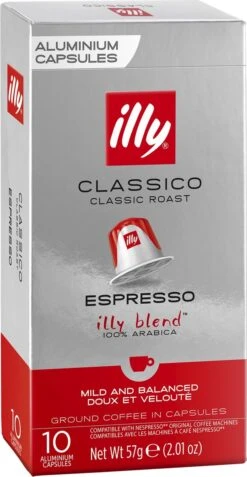 Illy Espresso Classico Koffiecups - Intensiteit 5/9 - 10 X 10 Capsules 8 Illy Espresso Classico Koffiecups - Intensiteit 5/9 - 10 X 10 Capsules -Koffiedrank Winkel 621x1200 1