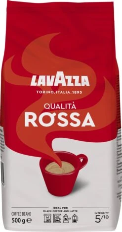 Lavazza Qualita Rossa Koffiebonen - 500 Gram X2 -Koffiedrank Winkel 634x1200
