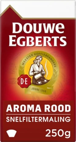 Douwe Egberts Aroma Rood Filterkoffie - 24 X 250 Gram 15 Douwe Egberts Aroma Rood Filterkoffie - 24 X 250 Gram -Koffiedrank Winkel 643x1200 4