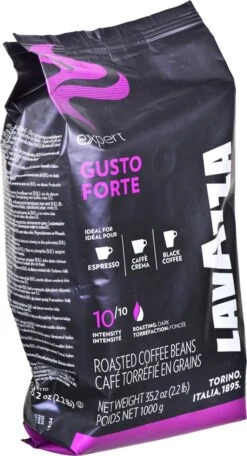 Lavazza Expert Gusto Forte - Koffiebonen - 1 Kilo -Koffiedrank Winkel 650x1200
