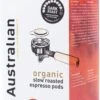 Australian Espresso Pods Dark Roast -4 X 18 Stuks- UTZ Organic -Koffiedrank Winkel 656x1200 4