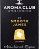 Aroma Club - Nespresso Compatible Capsules (120 St.) - No. 2 Smooth James - Intensiteit 3/5 - Espresso & Lungo - 100% Aluminium Koffiecups 1 Aroma Club - Nespresso Compatible Capsules (120 St.) - No. 2 Smooth James - Intensiteit 3/5 - Espresso & Lungo - 100% Aluminium Koffiecups -Koffiedrank Winkel 661x1200