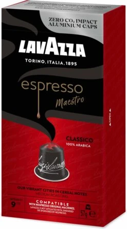 LAVAZZA Classico 100 Stuks -Koffiedrank Winkel 664x1200