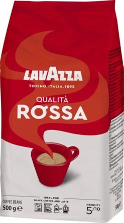 Lavazza Qualita Rossa Koffiebonen - 500g -Koffiedrank Winkel 665x1200 2