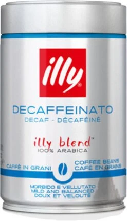 Illy Cafeïnevrij Koffiebonen - 250 Gram -Koffiedrank Winkel 690x1200