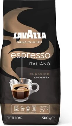 Lavazza Espresso Italiano Classico Koffiebonen - 500 Gram X6 -Koffiedrank Winkel 691x1200 1