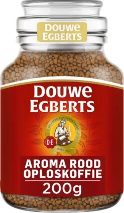 Douwe Egberts Aroma Rood Oploskoffie - 6 X Pot Van 200 Gram -Koffiedrank Winkel 701x1200