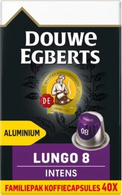 Douwe Egberts Lungo Intens (8) - 5 X 40 Koffiecups -Koffiedrank Winkel 753x1200 1