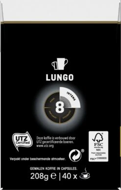 Douwe Egberts Lungo Intens (8) - 5 X 40 Koffiecups -Koffiedrank Winkel 765x1200 2