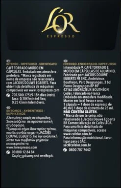 L'OR Espresso Forza Koffiecups - Intensiteit 9/12 - 4 X 40 Capsules -Koffiedrank Winkel 770x1200 2