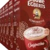 Douwe Egberts Verwenkoffie Cappuccino Oploskoffie - 5 X 10 Zakjes -Koffiedrank Winkel 855x1200 1