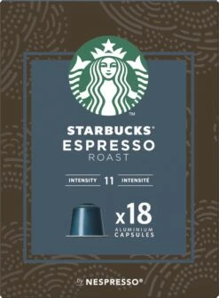 Starbucks By Nespresso Capsules Espresso Roast - 7 Doosjes à 18 Koffiecups -Koffiedrank Winkel 884x1200