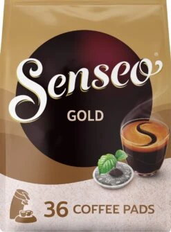 Senseo Gold Koffiepads - 5/9 Intensiteit - 10 X 36 Pads 19 Senseo Gold Koffiepads - 5/9 Intensiteit - 10 X 36 Pads -Koffiedrank Winkel 886x1200