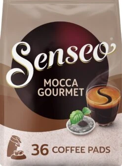 Senseo Mocca Gourmet Koffiepads - 4/9 Intensiteit - 10 X 36 Pads -Koffiedrank Winkel 887x1200 2