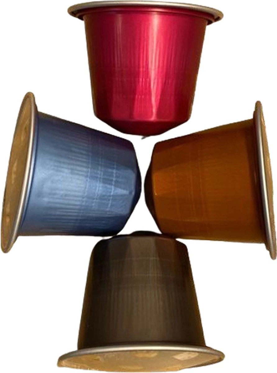 100 Capsules Epic Coffee - Lungo - Nespresso® Compatible Aluminium Capsules - RFA Keurmerk - Doos 100 Stuks 6 100 Capsules Epic Coffee - Lungo - Nespresso® Compatible Aluminium Capsules - RFA Keurmerk - Doos 100 Stuks - Afbeelding 4