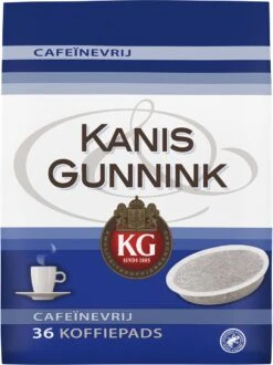 Kanis & Gunnink Cafeïnevrij Koffiepads - 10 X 36 Pads 9 Kanis & Gunnink Cafeïnevrij Koffiepads - 10 X 36 Pads -Koffiedrank Winkel 898x1200