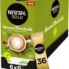 Nescafé Gold Almond Macchiato Oploskoffie - 6 Doosjes à 6 Zakjes -Koffiedrank Winkel 903x1200