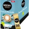 Nescafé Gold Coconut Macchiato Oploskoffie - 6 Doosjes à 6 Zakjes -Koffiedrank Winkel 906x1200